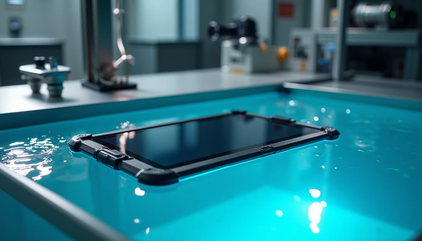 Tablette tactile waterproof : guide des modèles submersibles pour aventuriers