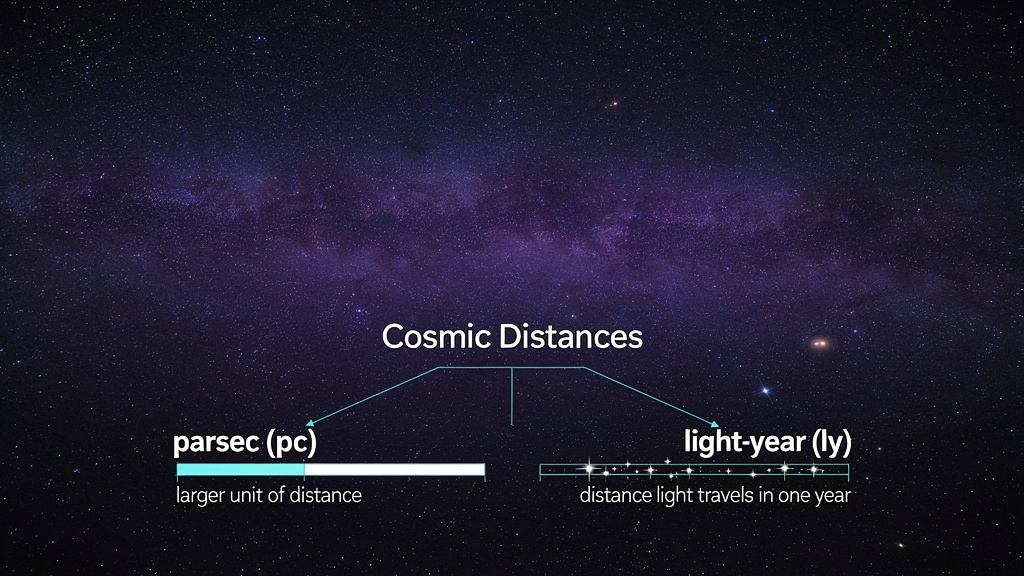 Parsec vs année-lumière : quelle différence en astronomie